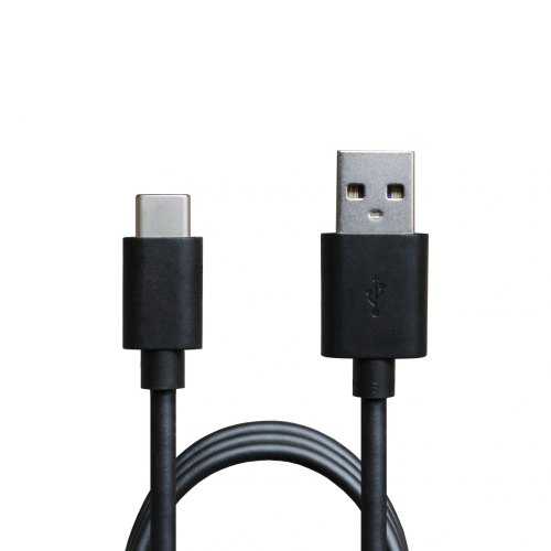 МЗП Grand-X CH-550 (USB 3.6V-6.5V 3A, 6.5V-9V 2A, 9V-12V 1.5A QC3.0 + кабель Type-C), color Black (CH-550TC)