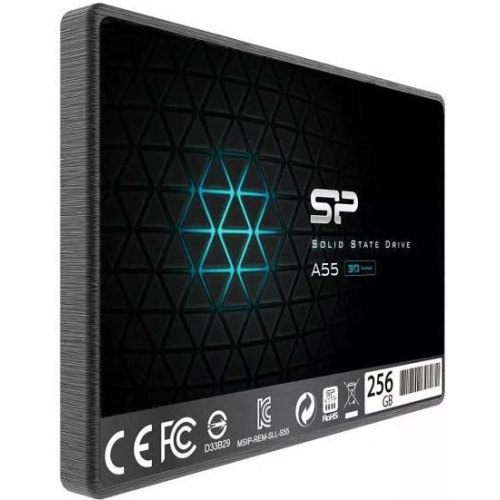 Накопичувач SSD 2.5 Silicon Power Ace A55 256GB SATAIII TLC (SP256GBSS3A55S25)