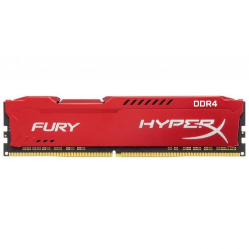 Модуль пам'яті, DDR4, 16GB, 2400MHz, HyperX Fury Red (HX424C15FR/16)