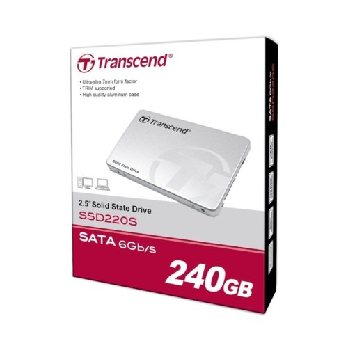 Накопичувач SSD 2.5 Transcend SSD220S Premium 240GB SATAIII TLC (TS240GSSD220S)