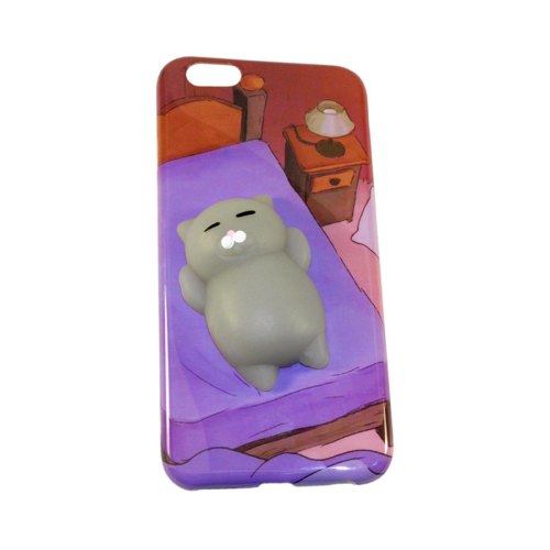 Накладка антистрес для iPhone 6/6s (Cat sleep)