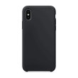 Накладка сіліконова Matte Soft Cover для iPhone X/XS (Black)