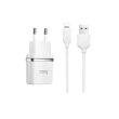 МЗП HOCO С11 Smart (1USB/1A) lightning (White)