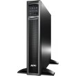 ДБЖ, APC Smart-UPS X 750VA/600W, RT 2U, LCD, USB, RS232, 8xC13