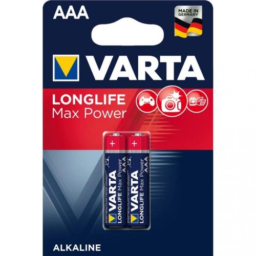 Varta AAA bat Alkaline 2шт MAX TECH (04703101412)