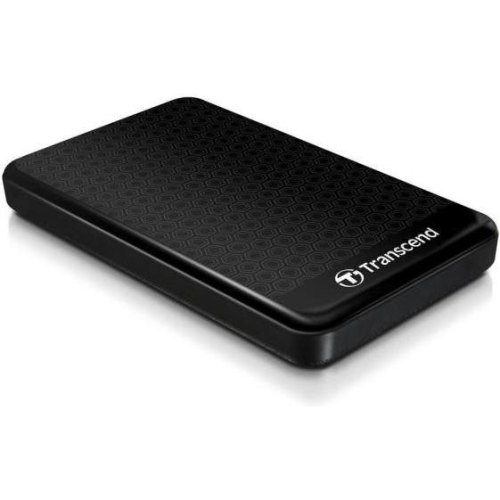 Зовнішній жорсткий диск 1TB Transcend StoreJet 25A3 (TS1TSJ25A3K) 2.5 USB3.0 Black