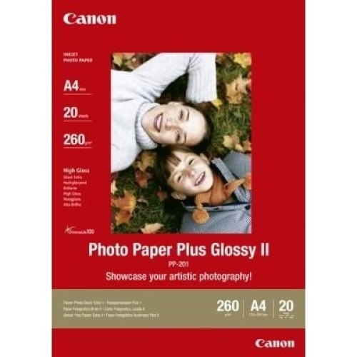 Папір CANON А4 Photo Paper Plus Glossy (2311B019) 260 г/м2, 20 аркушів, глянець