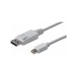 Кабель miniDisplayPort to DisplayPort 2.0m DIGITUS (AK-340102-020-W) 2 м