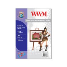 Папір WWM A4 Fine Art (ML190.10) 190 г/м2, 10 аркушів, матовий, шкіра