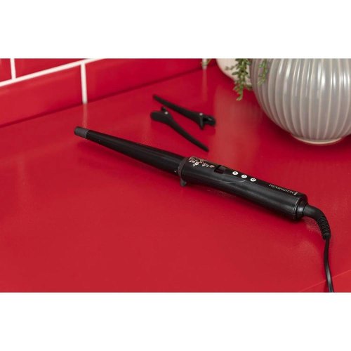 Плойка Remington Pearl Tong, >300Вт, D-32mm, 130-210С, дисплей, кераміка, чорний