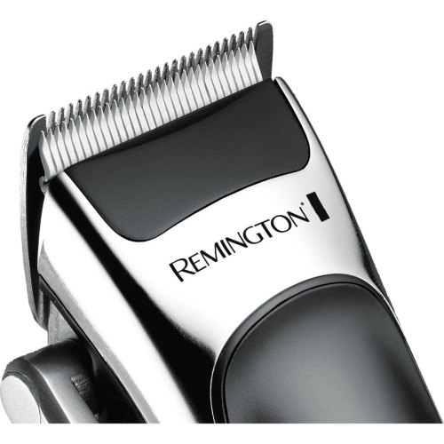 Машинка для стрижки Remington Stylist, мережа+акум., насадок-8, кейс,ножиці, гребінець в компл, керамич.напиленя, чорний