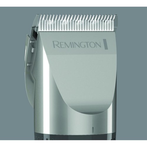 Машинка для стрижки Remington Genius, мережа+акум., насадок-8, кейс,ножиці, гребінець в компл, керамич.напиленя, чорний