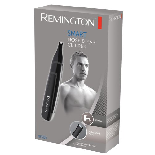 Тример Remington Smart, для носа та вух, ААх1, сталь, чорно-синій