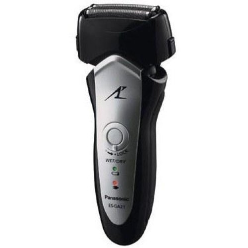 Бритва електр. Panasonic сіткова, 13000 об/хв,  бритв.головок-3, Li-Ion, сух.+волог., кейс, срібно-чорний