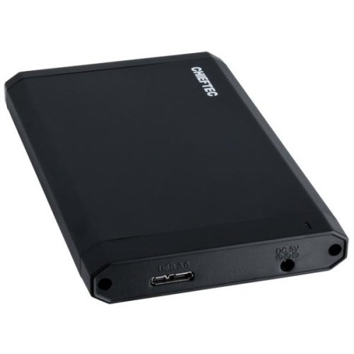 Корпус Chieftec 2.5 HDD/SSD Chieftec External Box CEB-2511-U3,aluminium/plastic,USB3.0,RETAIL