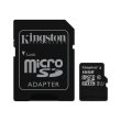 microSDHC карта 16Gb Kingston class10 з SD адаптером UHS-I (SDC10G2/16Gb) R45/W10MB/s