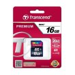 microSDHC карта 16GB Transcend class10 з SD адаптером (TS16GUSDHC10)