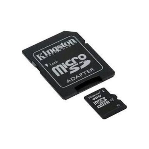 microSDHC карта 16Gb Kingston class4 з SD адаптером Kingston (SDHCC4/16Gb )