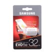 microSDHC карта 32GB Samsung EVO Plus class10 UHS-1 з SD адаптером (MB-MC32GA/RU)