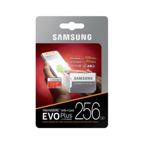 microSDXC карта 256Gb Samsung class10 EVO Plus UHS-I (MB-MC256GA/RU)
