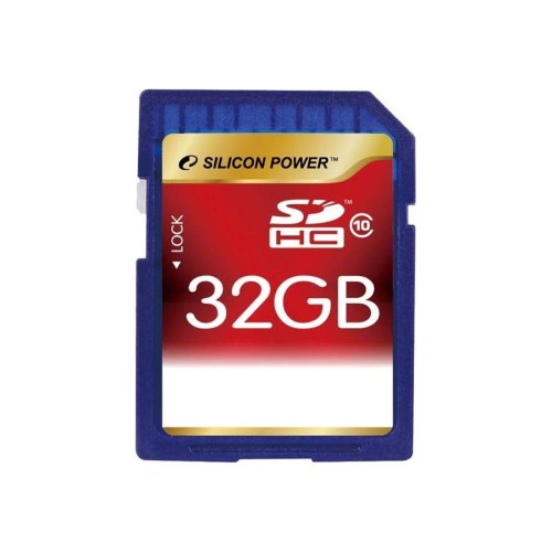 SDHC карта 32GB Silicon Power class10 (SP032GBSDH010V10)
