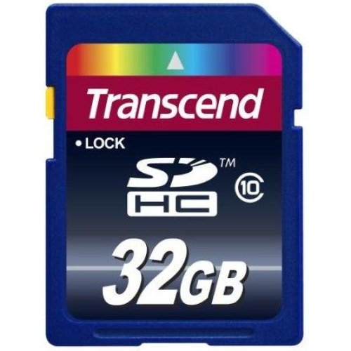 SDHC карта 32GB Transcend class10 (TS32GSDHC10)