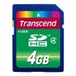 SDHC карта 4Gb Transcend class4 (TS4GSDHC4)