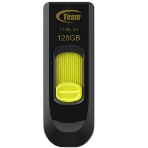 USB флеш 128GB Team C145 Yellow (TC1453128GY01)