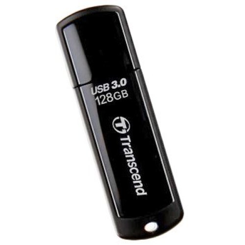 USB флеш 128GB Transcend JetFlash 700 Black (TS128GJF700)