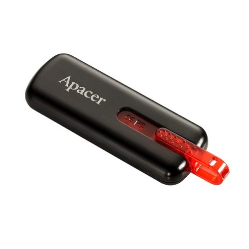 USB флеш 16Gb Apacer AH326 Black (AP16GAH326B-1) пластик чорний USB 2.0