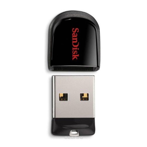 USB флеш 16Gb SanDisk Cruzer Fit Black (SDCZ33-016G-B35) пластик чорний USB 2.0