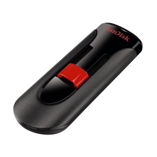 USB флеш 16Gb SanDisk Cruzer Glide Black (SDCZ60-016G-B35) пластик чорний USB 2.0