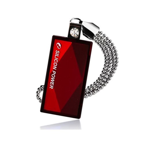 USB флеш 16Gb Silicon Power Touch 810 Red (SP016GbUF2810V1R) пластик червоний USB 2.0