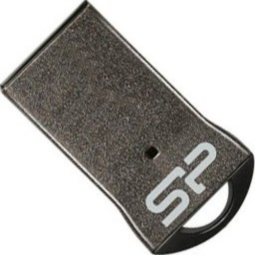 USB флеш 16Gb Silicon Power Touch T01 Silver (SP016GbUF2T01V1K) срібло метал USB 2.0