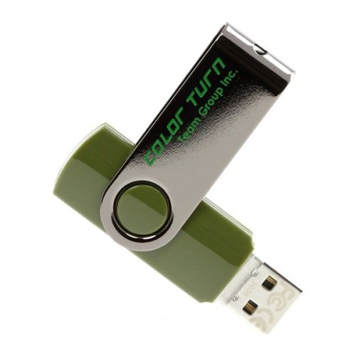 USB флеш 16GB Team Color Turn Green (TE90216GG01)