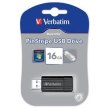 USB флеш 16GB Verbatim Store 'n' Go PinStripe Black (49063)