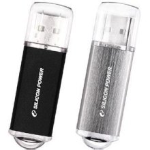 USB флеш 32Gb Silicon Power Ultima II Black (SP032GbUF2M01V1K) метал чорний USB 2.0