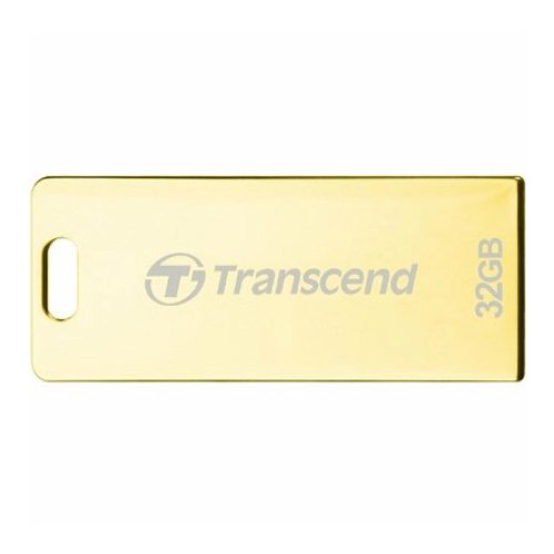 USB флеш 32Gb Transcend JetFlash T3G Gold (TS32GJFT3G) метал золото USB 2.0