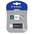 USB флеш 32GB Verbatim Store 'n' Go PinStripe Black (49064)