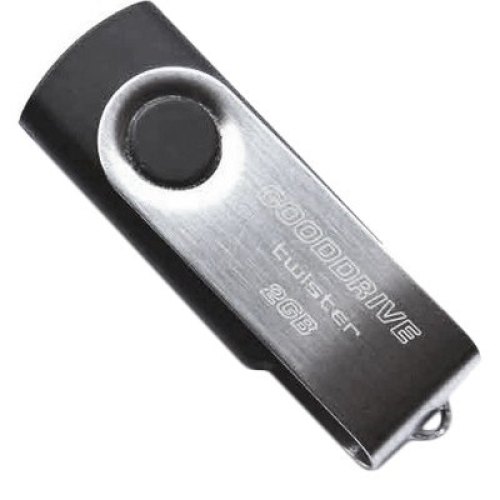 USB флеш 64GB GoodRam UTS2 Twister Black (UTS2-0640K0R11)