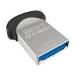 USB флеш 64Gb SanDisk Cruzer Fit Ultra (SDCZ43-064G-GAM46) метал/пластик чорний USB 3.0