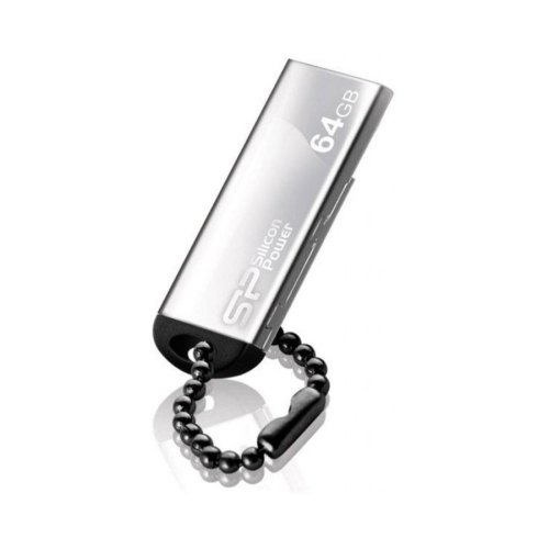 USB флеш 64GB Silicon Power Touch 830 Silver (SP064GBUF2830V1S)
