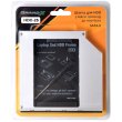 Адаптер підключення HDD 2.5'' у відсік приводу 126 х 127 x 12 мм ноутбука HDD/SSD SATA/mSATA, Grand-X (HDC-25)