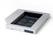 Адаптер підключення HDD 2.5'' у відсік приводу 126 х 127 x 12 мм ноутбука SATA3, Grand-X (HDC-27)