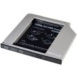Адаптер підключення HDD 2.5'' у відсік приводу 126 х 127 x 12 мм ноутбука SATA3, Grand-X (HDC-27)