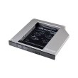 Адаптер підключення HDD 2.5'' у відсік приводу 126 х 127 x 12 мм ноутбука SATA3, Grand-X (HDC-27)