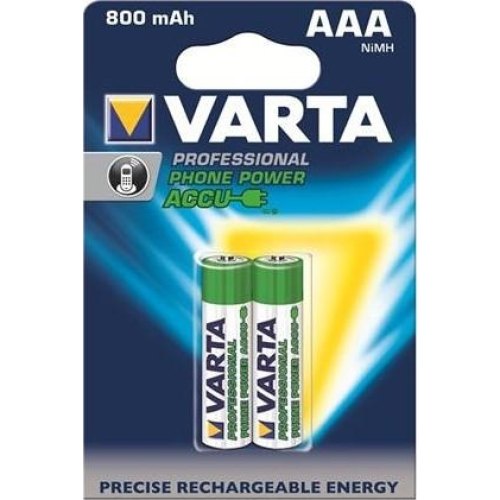 Акумулятор Varta AAA 800mAh NiMh 2шт PHONE POWER (58398101402)