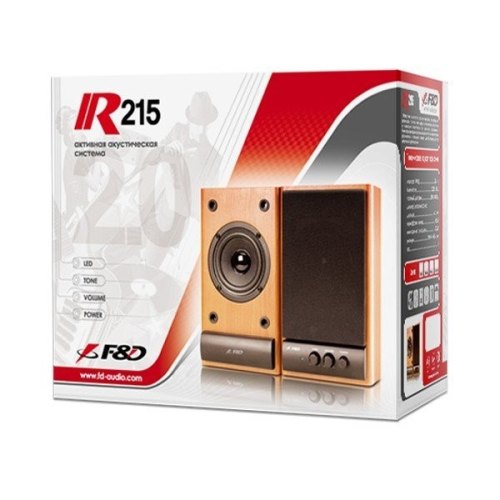 Акустична система 2.0, F&D (R215A) beech