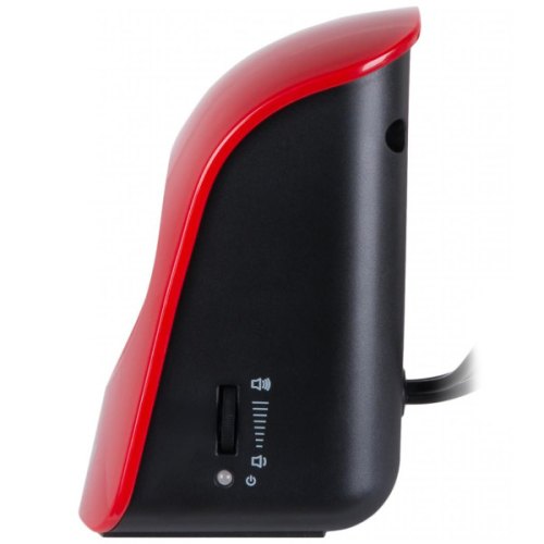 Акустична система 2.0, Genius SP-U115 USB Red (31731006101), 3,5мм mini jack, живлення від USB, 2х0,75 Вт, пластик, червоний