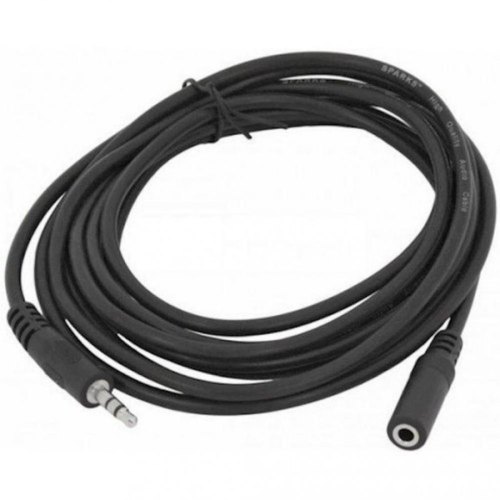 Аудіо-кабель miniJack 3.5mm (папа) to miniJack 3.5mm (мама), 180см, Atcom (16847), стерео, пакет, 1.8м